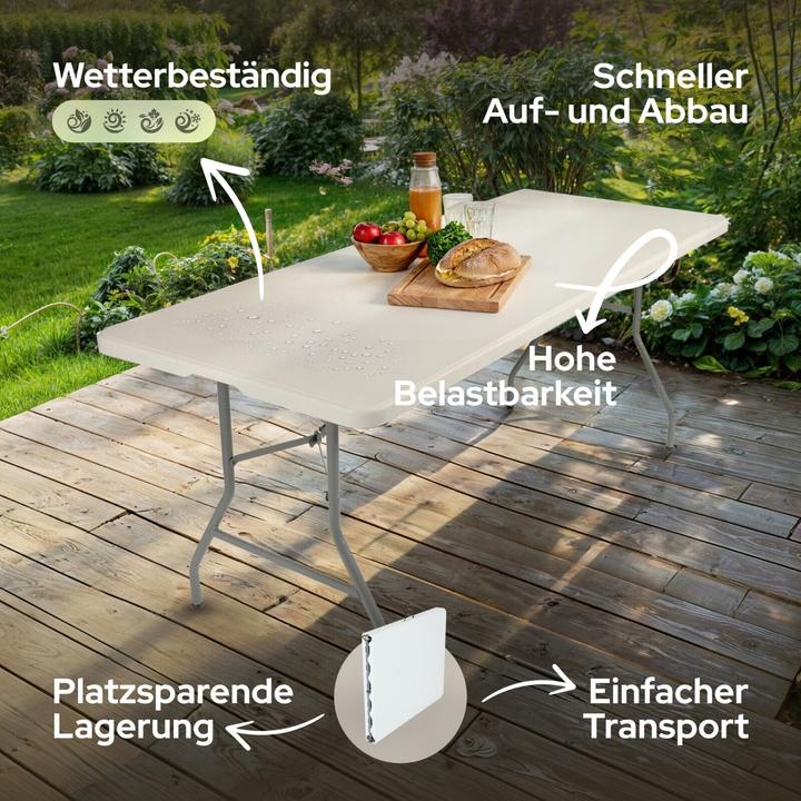 Immagine prodotto Arebos Tavolo da giardino (74 cm)