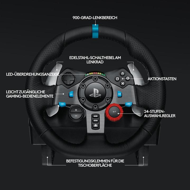Image du produit Logitech G G29 Driving Force (PlayStation, PC) (PS3, PS4, PS5, PC)