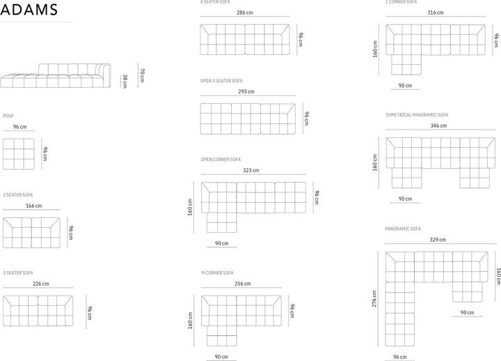 Produktbild Maison Heritage Adams (4-Sitzer, 2-Sitzer, 3-Sitzer)