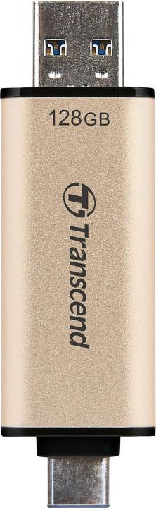 Actual product image Transcend JetFlash 930C (128 GB, USB-C, USB-A, USB 3.1)