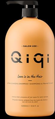 Qiqi Love is in the HairUltra-Clean Shampoo 1000 ml (1000 ml, Flüssiges Shampoo)