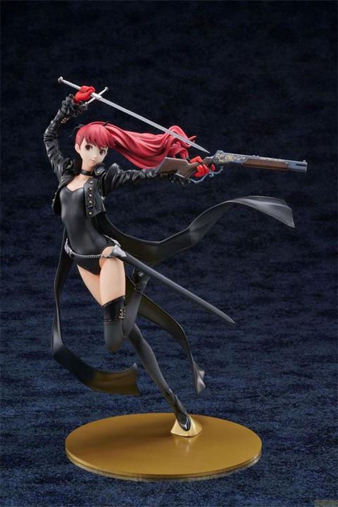 Actual product image Amakuni Persona 5 The Royal statuette PVC 1/7 Kasumi Yoshizawa Phantom Thief Ver. 25 cm