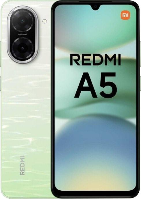 Actual product image Xiaomi Redmi A5 4G Dual Sim 4GB RAM 128GB - Lake Green (128 GB, Lake Green, 6.88", Dual SIM, 32 Mpx, 4G)