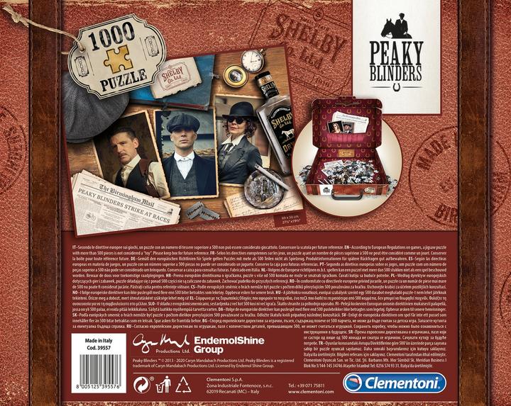 Actual product image Clementoni Puzzle Peaky Blinders g in case (1000 pieces)