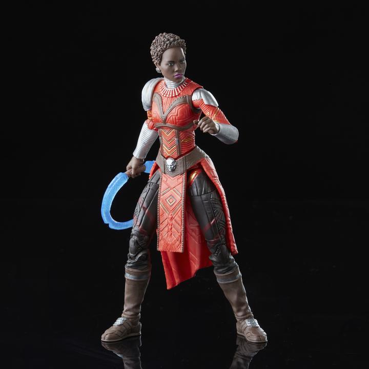 Actual product image Hasbro Marvel Legends Series Black Panther Legacy Collection Marvel's Nakia, 15 cm tall action figure for p