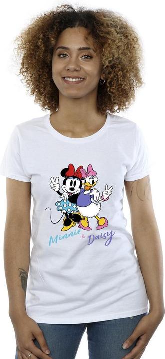 Actual product image Disney Womens/Ladies Minnie Mouse And Daisy Cotton T-Shirt (XL)