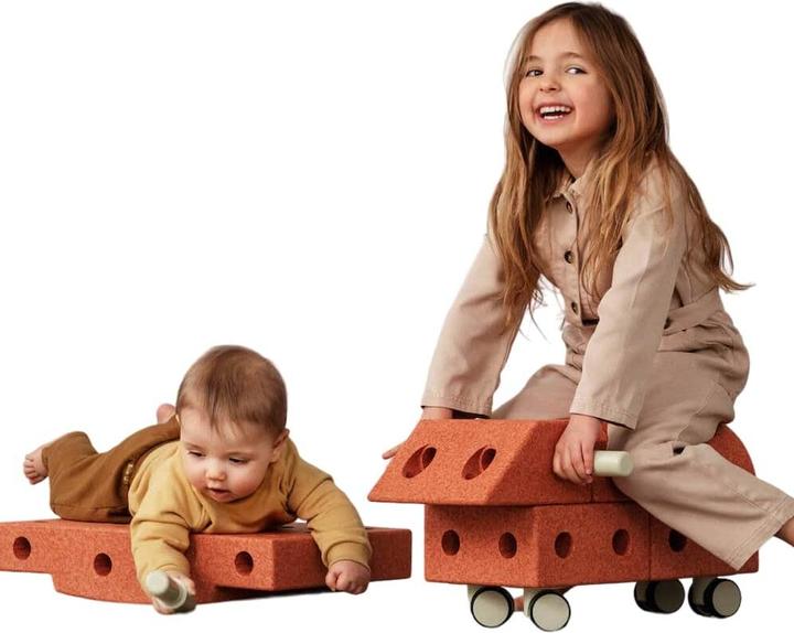 Produktbild Modu Explorer-Set - Bauset Balance-Spielzeug, Rutscher, Wippe