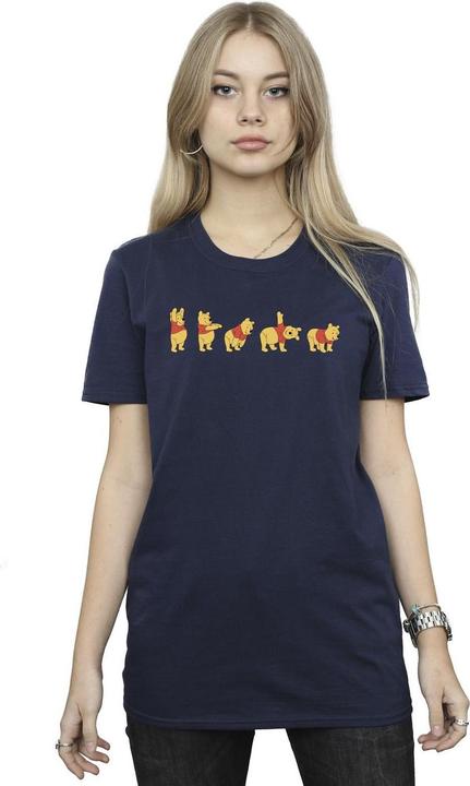 Immagine prodotto Disney Winnie The Pooh Stretching Maglietta Ampia Donna (5XL)