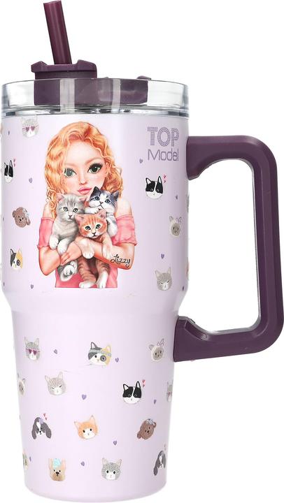 Produktbild Magni DEPESCHE TOPModel To Go Becher KITTY and DOGGY (0.60 l)