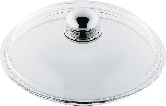 Produktbild Silit Topfdeckel Glasdeckel Deckel 20cm Metallgriff spülmaschinengeeignet (20 cm, Metall, Glas)