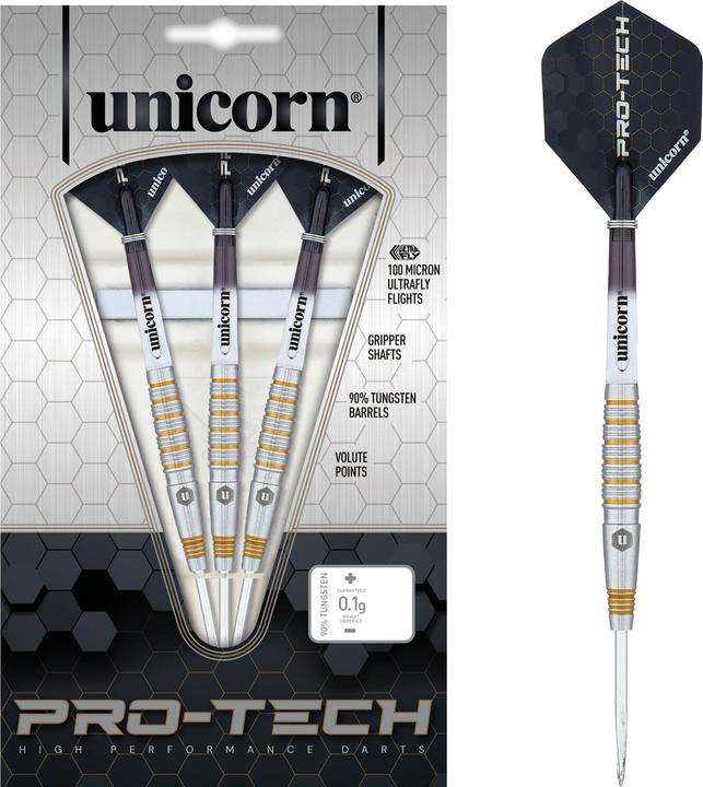 Actual product image Unicorn Pro-Tech Style 2 Steel Darts (25 g)