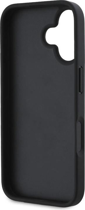 DKNY DKHCP16SPRTHSLK iPhone 16 6.1" czarny/black hardcase Texture Pattern Tonal Stripe (Apple iPhone 16)