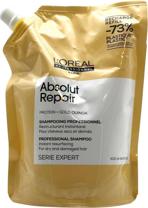 Image du produit L'Oréal Professionnel Shampooing rechargeur Série Expert Absolut Repair (500 ml, Shampoing liquide)