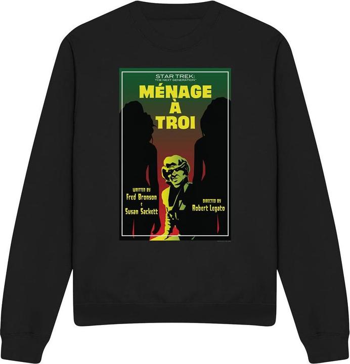 Actual product image Unisex Adult The Next Generation Season 3 Episode 24 Sweatshirt (XXL)