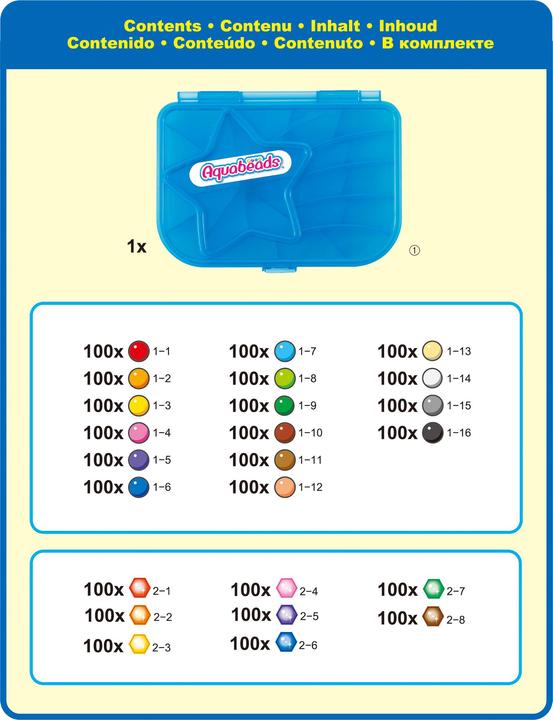 Image du produit Aquabeads Maxi boîte de recharge