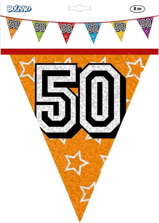 Actual product image Boland 50th birthday pennant chain