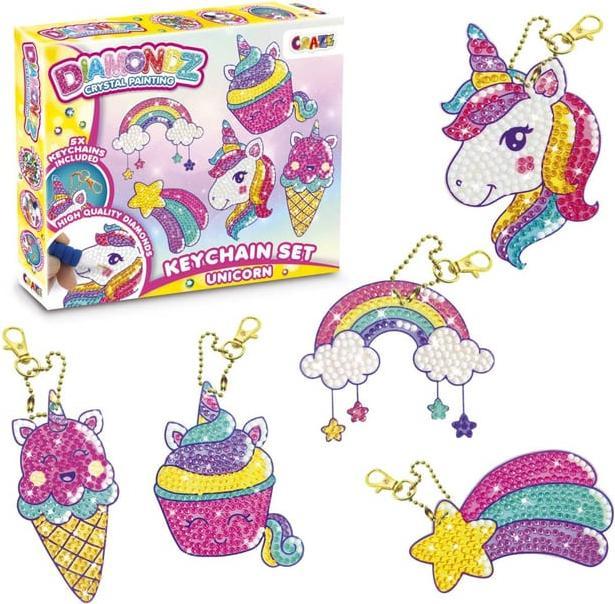 Image du produit Craze DIAMOND PAINTING Porte-clés Licorne