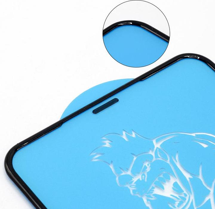Actual product image PhoneLook Tempered Glass screen protection glass with impact-resistant silicone edge (1 Piece, Apple iPhone 11 Pro)
