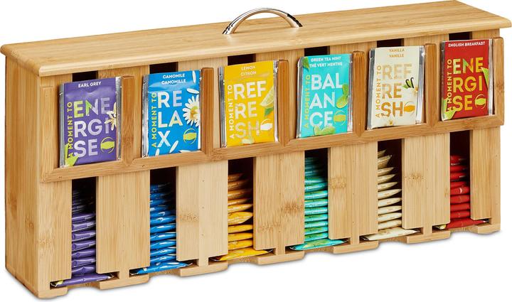 Produktbild Relaxdays Teebeutelspender