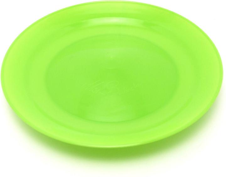 Jonglerie Assiette Standard, vert ø 240 mm, 90 g, plastique, incassable