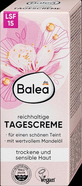 Actual product image dm Balea Day Cream Rich SPF15 (50 ml, Day cream, SPF 15)