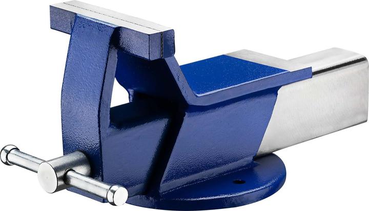 Produktbild Wiltec Schraubstock 125mm Klemmbacken Parallelschraubstock Tischschraubstock (125 mm)