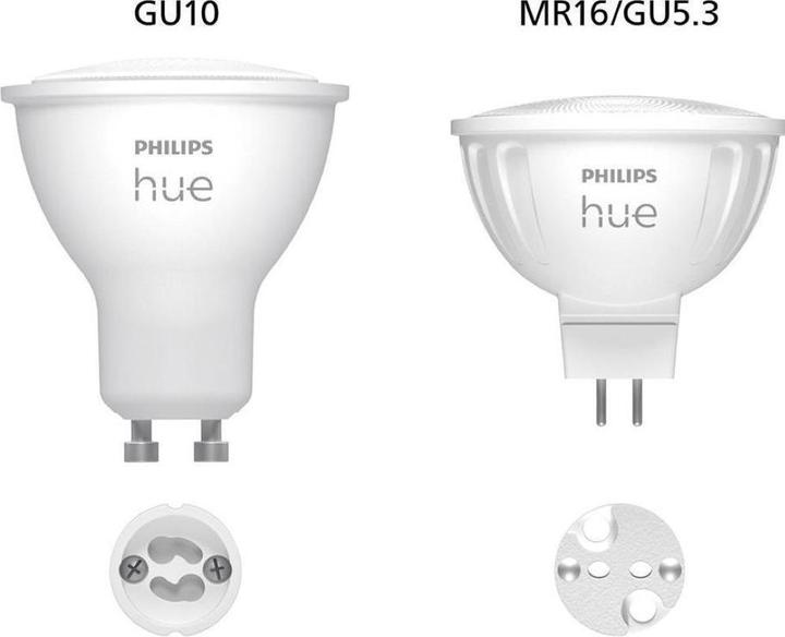Image du produit Philips Hue White Ambiance (GU5.3, 5.10 W, 400 lm, 1 x, G)