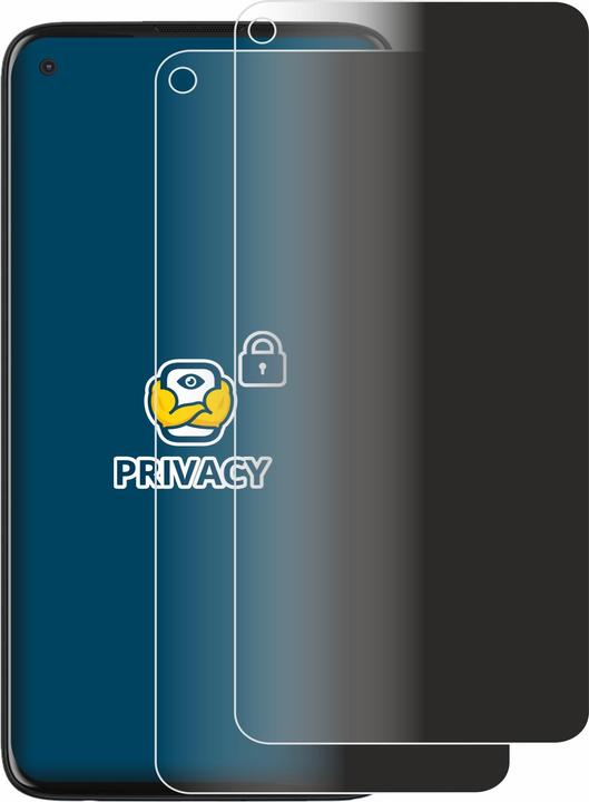 Produktbild BROTECT Sichtschutzfolie Anti-Spy Privacy Folie Blaulicht-Schutz (2 Stück, Motorola Moto G Pro)