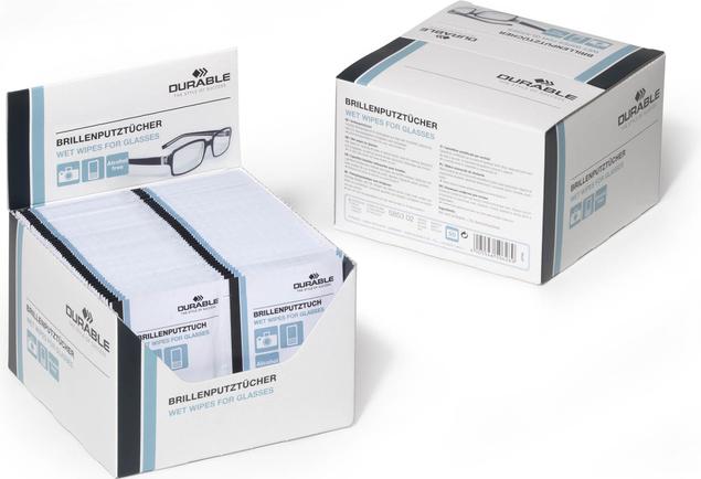 Produktbild Durable Brillenputztücher