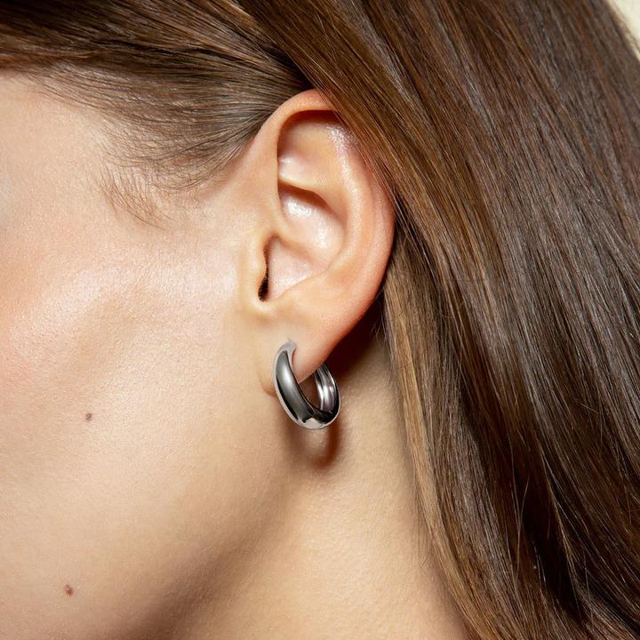 Actual product image Xenox Creoles (Silver 925)