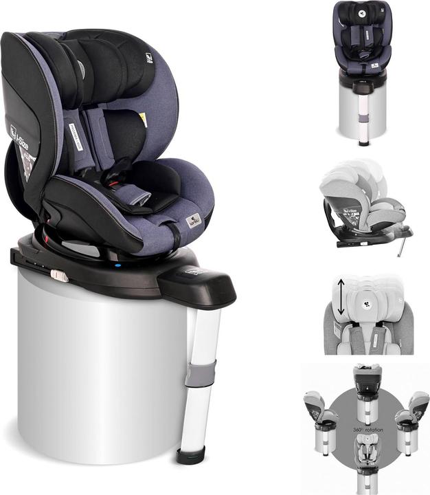 Immagine prodotto Lorelli Seggiolino per bambini Proxima i-Size (Reboarder, Seggiolino, Seggiolino per bambini, ECE R129/i-Size Standard)