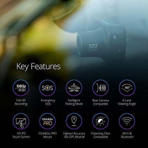 Image du produit Nextbase 322GW (Récepteur GPS, WiFi, HD)
