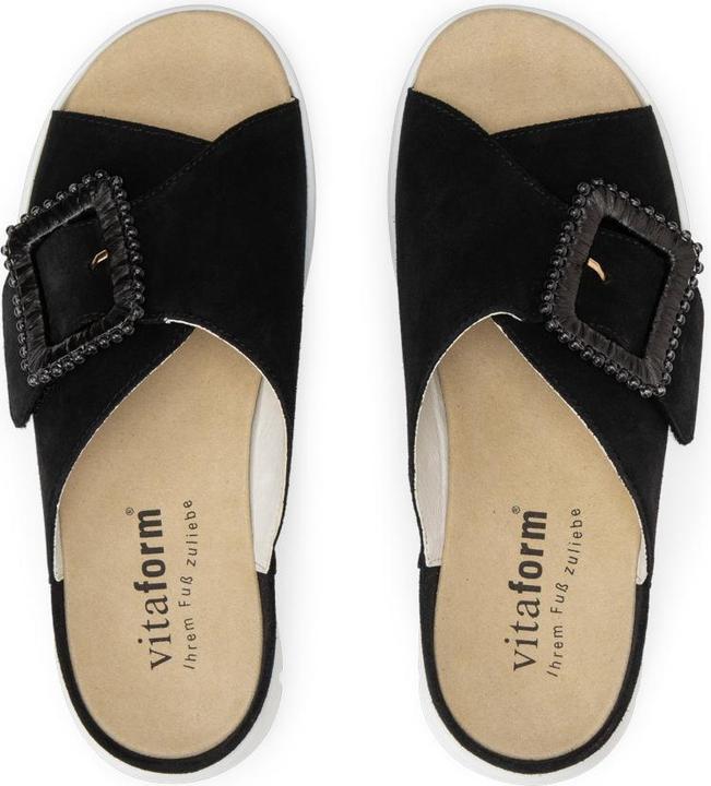 Produktbild Vitaform Pantolette Veloursleder Supersoft (42)
