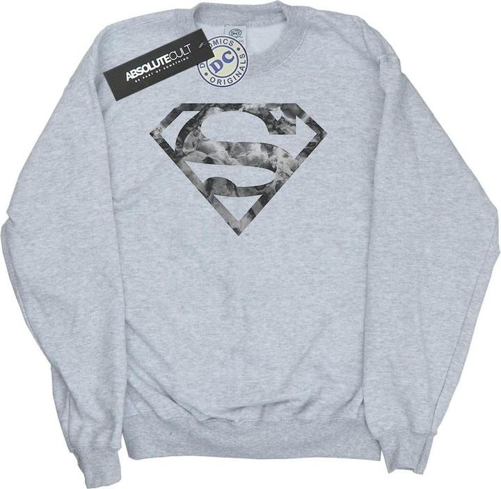 Superman Marble Logo Sweatshirt