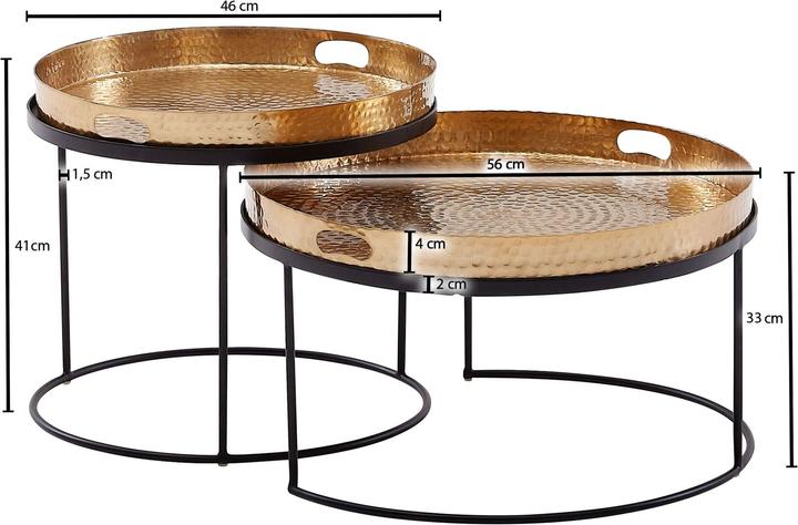 Actual product image Wohnling Ethan (56 x 56 x 33 cm)