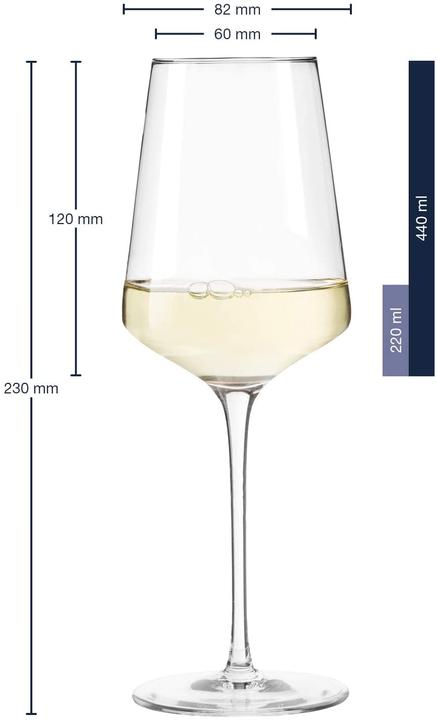 Productafbeelding Leonardo Puccini (40 cl, 1 Bril, Witte wijnglazen)