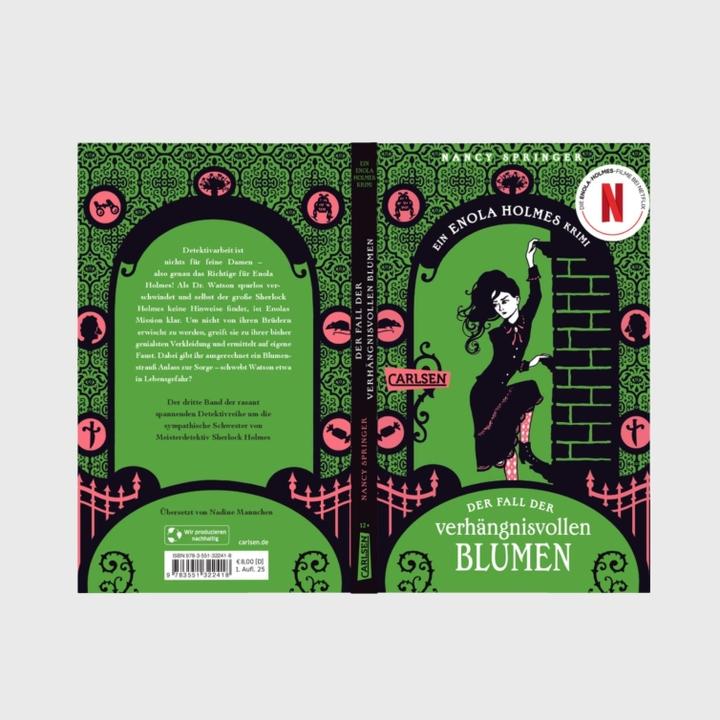 Image du produit Enola Holmes: Der Fall der verhängnisvollen Blumen (Nancy Springer, Allemand)