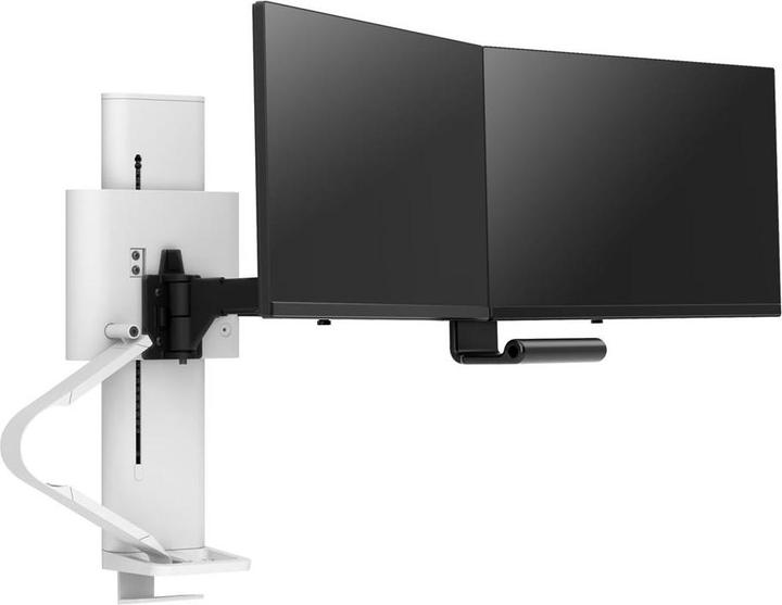 Ergotron Supporto Per Doppio Monitor Trace, Profilo Sottile C (Tavolo, 27")