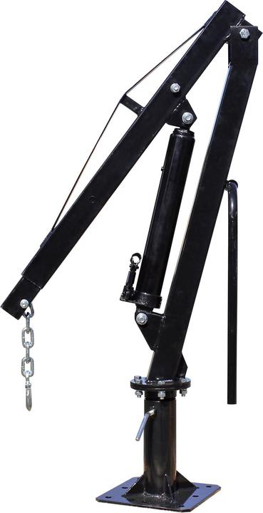 Image du produit Wiltec Grue Pickup Grue de chargement 1800mm 900kg 360° Grue rotative Atelier Montage au sol