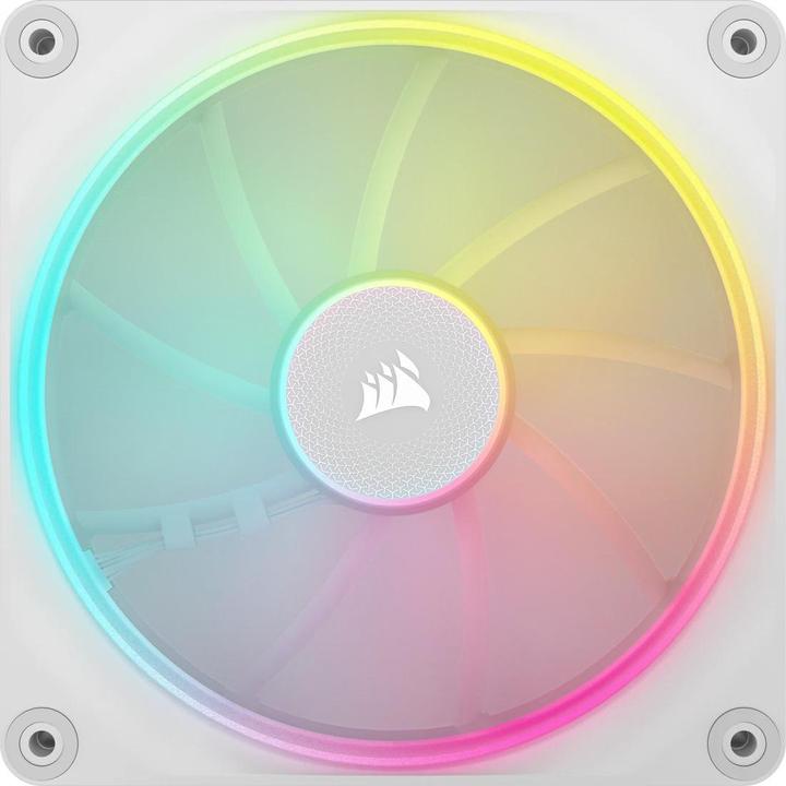 Produktbild Corsair LX RGB Series, iCUE LINK LX140 RGB White, 140mm RGB Fan, Single Fan (140 mm, 1 x)