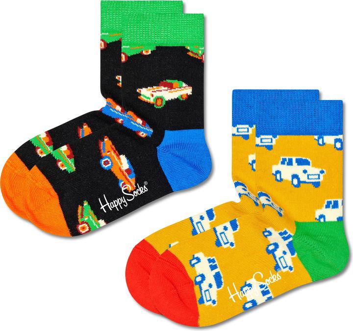 Actual product image Happy Socks Kids Car (pack of 2, 28 - 31)