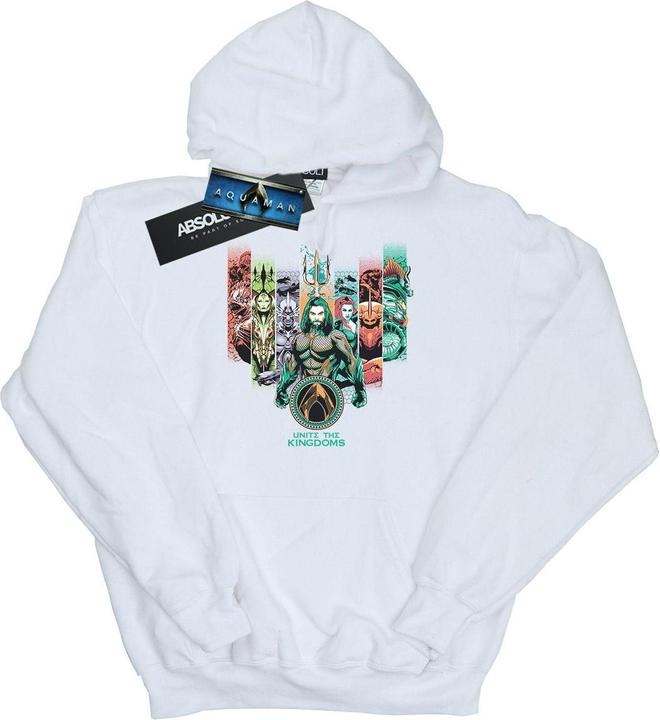 Image du produit - Sweat à capuche AQUAMAN UNITE THE KINGDOMS - Garçon (140, 146)