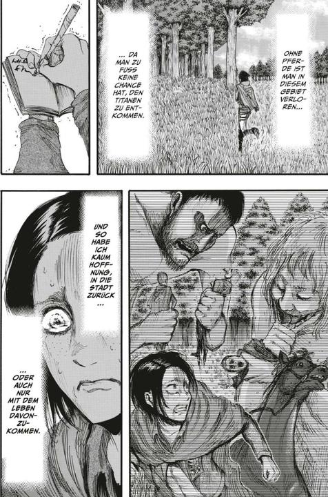 Actual product image Attack on Titan, Band 5 (German, Hajime Isayama, 2014)