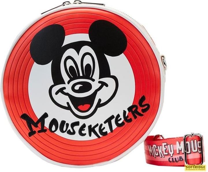 Actual product image Loungefly Disney by sac à bandoulière 100th Mickey Mouseketeers