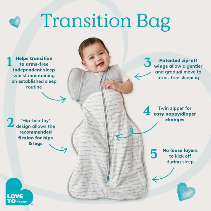 Image du produit Love to Dream Swaddle UP™ Sac à dos de transition 0.2T (6-8.5kg) (68 cm)