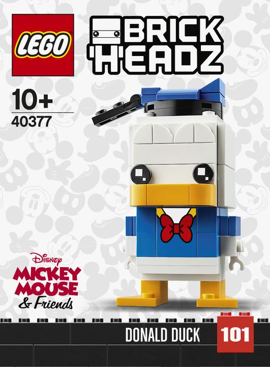 Immagine prodotto LEGO BrickHeadz - Paperino (40377, LEGO Brickheadz, Set LEGO rari)