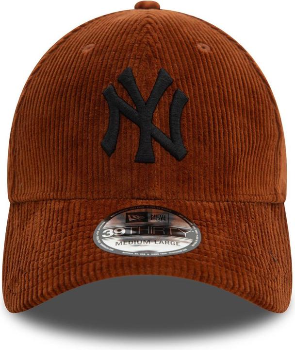 Image du produit New Era 39Thirty Stretch Cap - CORDE New York Yankees earth (S/M)