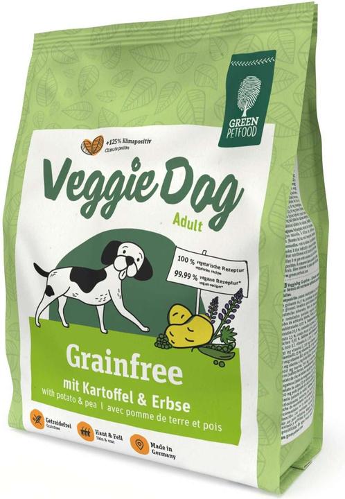 Actual product image Green Petfood Veggie Dog Grainfree Adult with potato and pea (Adult, 1 pcs., 900 g)