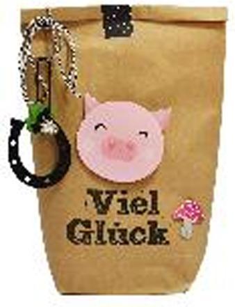 Image du produit Wunderle Sac en W Bonne chance cochon (Pochette cadeau, 1 x)