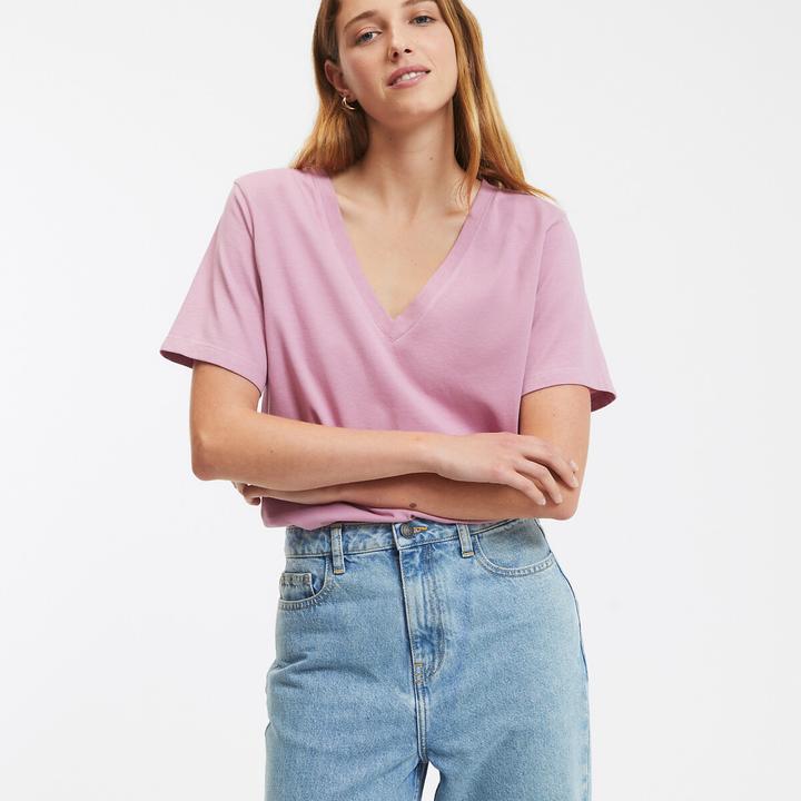 Immagine prodotto La Redoute Collections Maglietta con scollo a V (L)